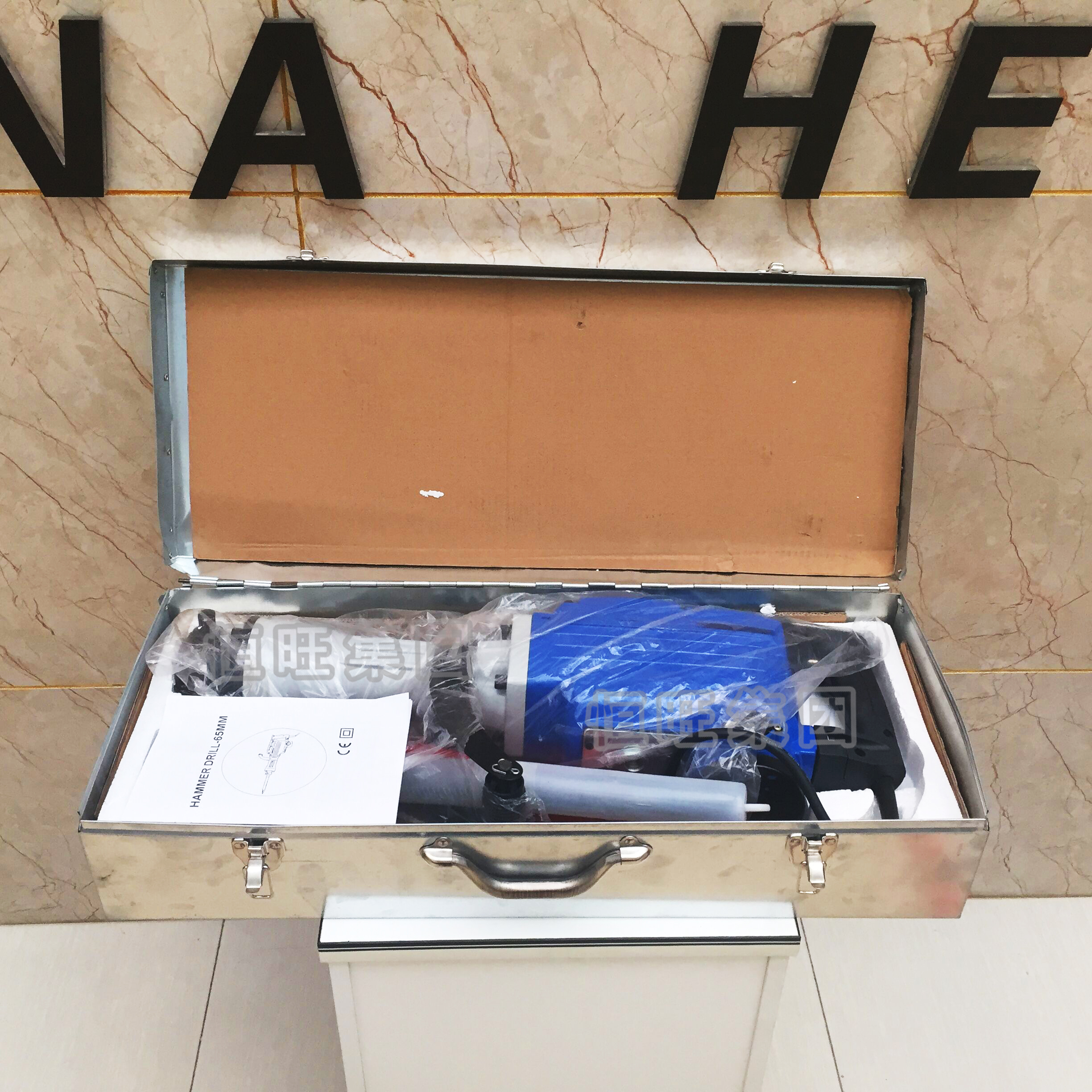 Portable Electric hammer petrol engine Concrete Rock jack hammer demolition hammer