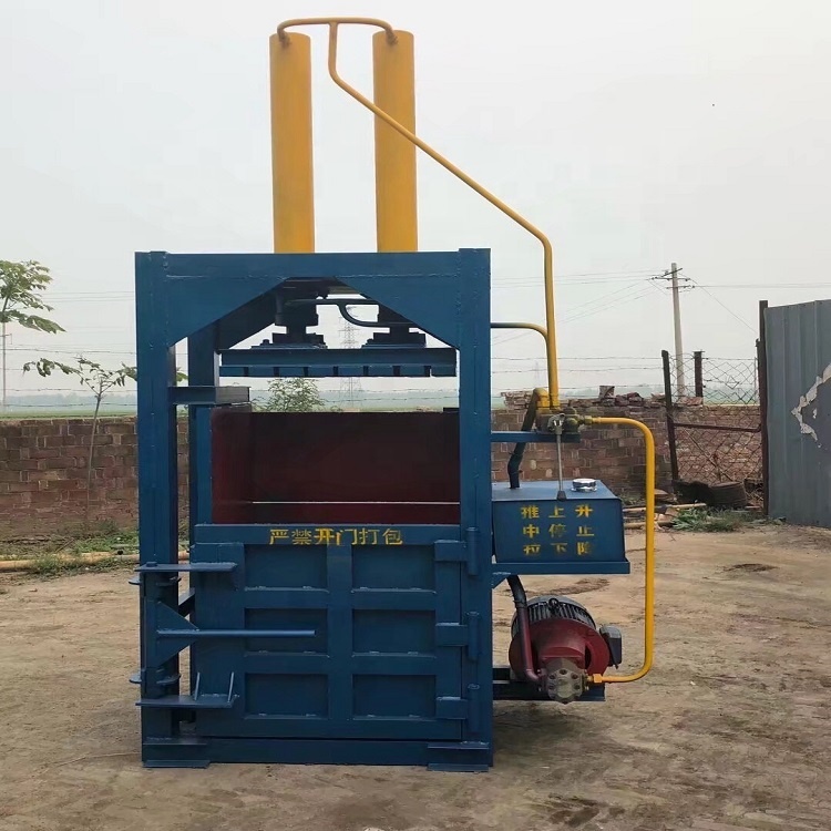 Hydraulic baling press machine