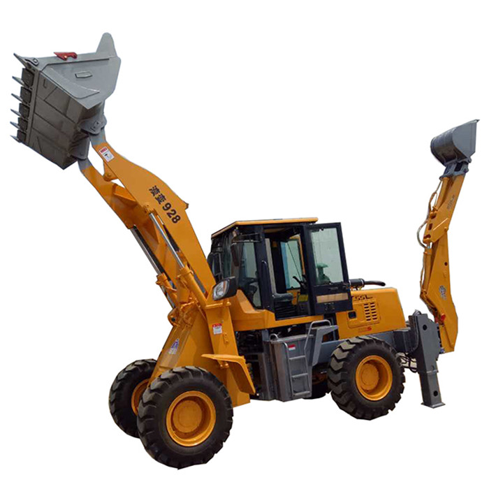 1Ton hydraulic backhoe Loading loader excavator factory price
