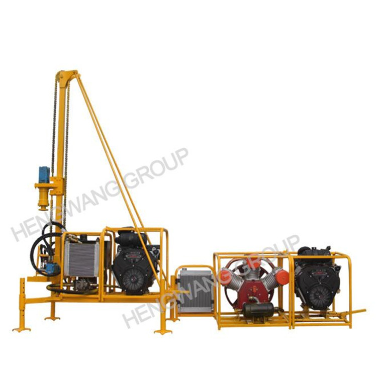 Hydraulic motor water drilling rig machine price