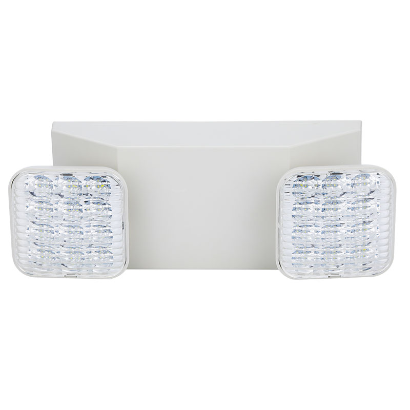 Rechargeable Battery Backup Waterproof  2*3w White LED Emergency Light Fixture With 2.5 Hour Running Time