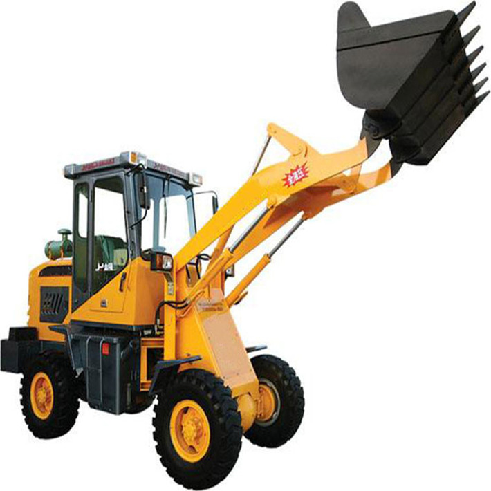 Small garden tractor with front-end loader for sale
