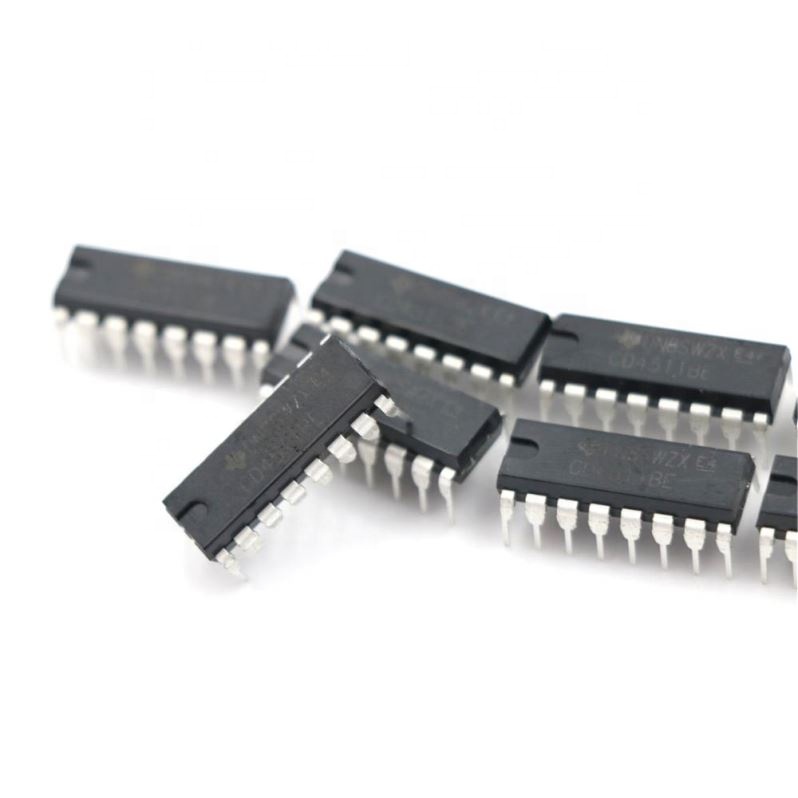 CD4511 CD4511BE 4511 CMOS BCD to 7 segment Latch Decoder IC black CD4511 CD4511BE