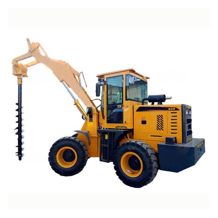 Wheel hole drilling machine for soil investigation