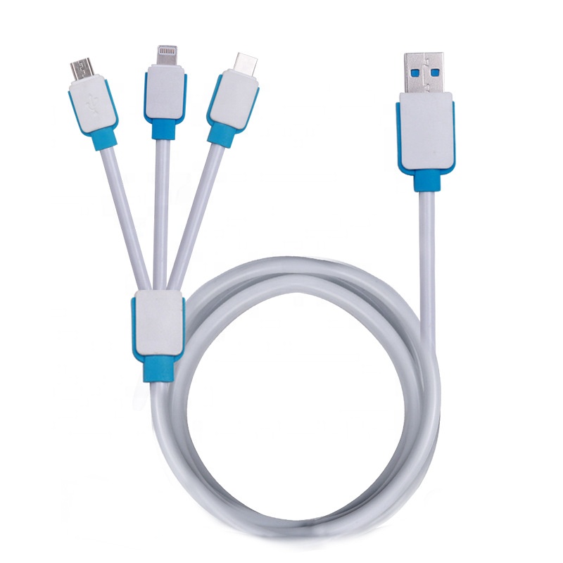 The new data line comes with a three-usb v8   type-c charging line and a drag three