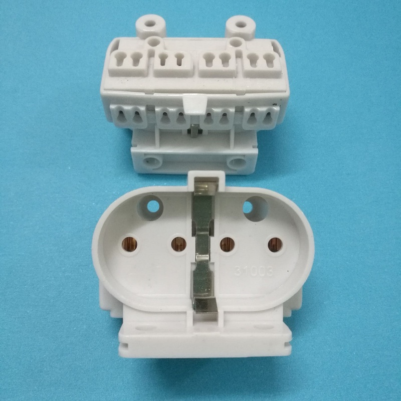 4P LED light 2G11 Lamp Holder Base H Tube Socket