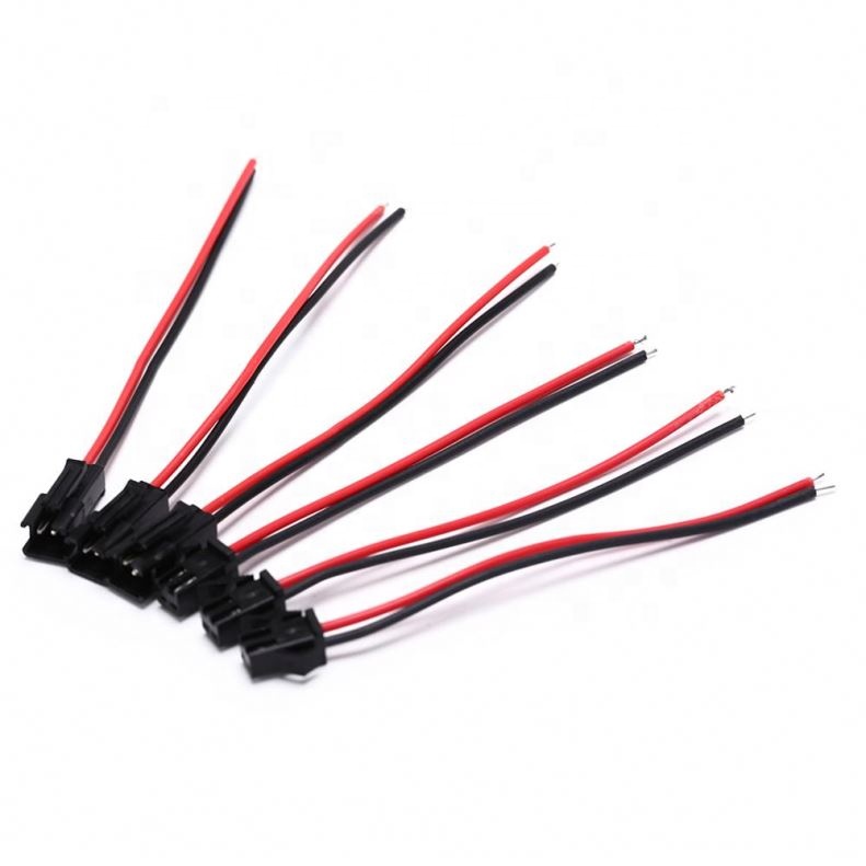 2 Way 2Pins Easy Led Strip 10cm Long 22AWG Plug Male To Female Wire Connector Quick Connector Terminal Block