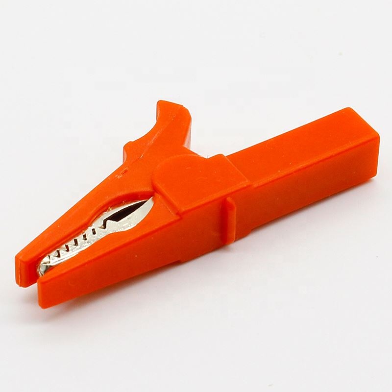 Battery Test Clip 55MM HV Alligator Clip For Banana Plug 4mm Multimeter Pen Cable Probes Crocodile Clip