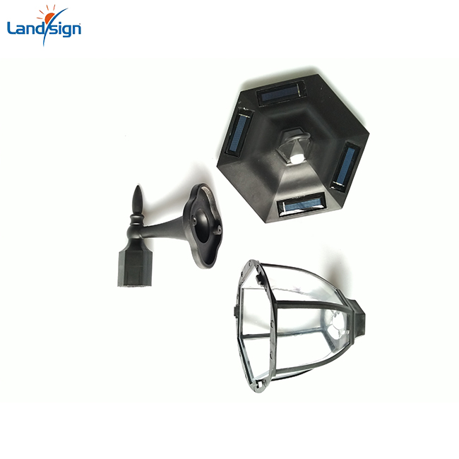 Hot sale outdoor wall light XLTD-249C Black Vintage led wall bracket light led solar outdoor lighting wall light