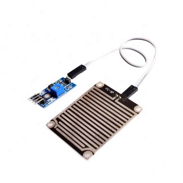 Foliar rain sensor module sensitive sensor module