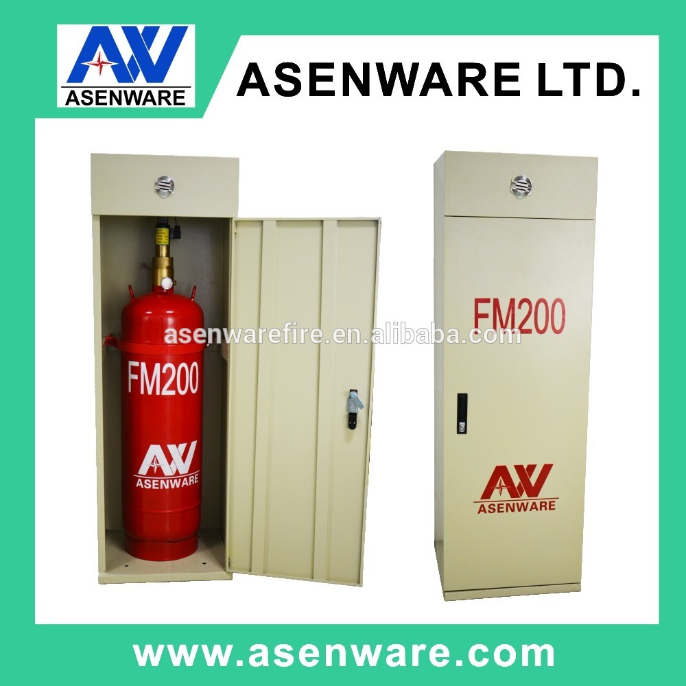 Hfc-227ea (FM-200) fire suppression system with FM 200 system installation