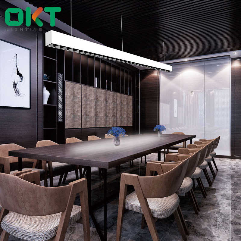 1200mm SAA ETL 38w modern linear pendant light led for office lighting