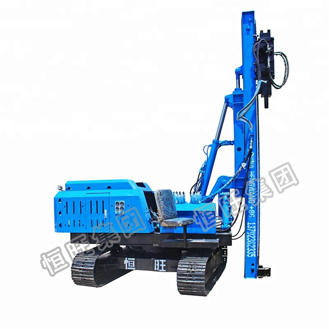 Diesel sheet bore pile driver drilling machine for sale
