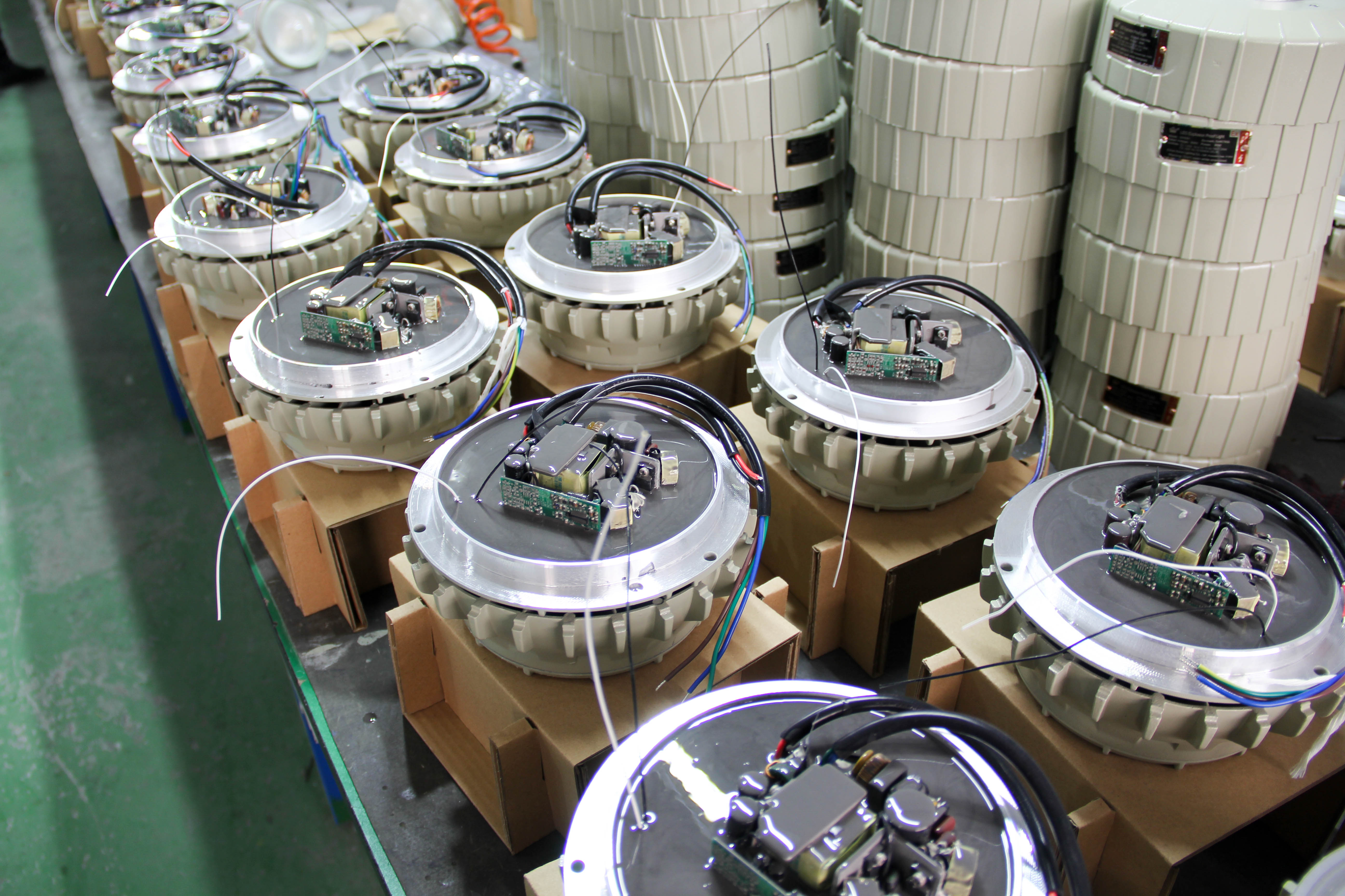 atex flame proof led ceiling light in hazardous location