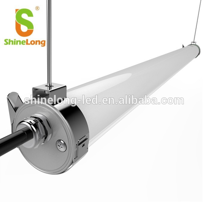 4ft 40W IP69k round Tri proof led Light fixtures for parking lot