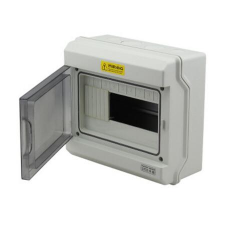 SAIPWELL 219*200*100mm 8 way IP66 High-grade UV Protection Waterproof PC Power Distribution Box Plastic Air Switch Box