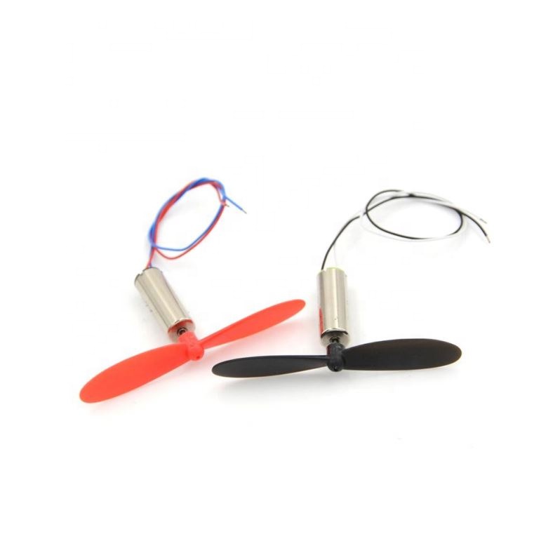 Coreless Motors Toy Rc Helicopter 720 Motor + 2PCS Propeller Model Aircraft high-speed Strong Magnetic Large Torqu