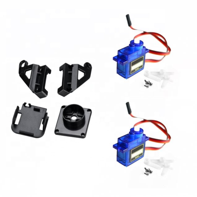 9G SG90 servo motor +1pcs FPV dedicated nylon PTZ for kit
