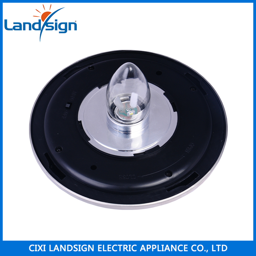 Outdoor solar promotion light garden solar lights series XLTD-905SA-1 stainless steel solar dome stake light with high lumen