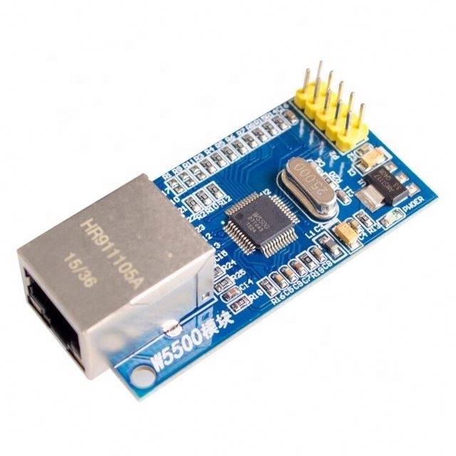 W5500 Ethernet network module hardware TCP / IP 51 / STM32 microcontroller program over W5100