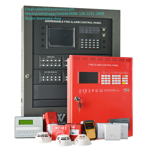 addressable fire alarm 8 loop detection system