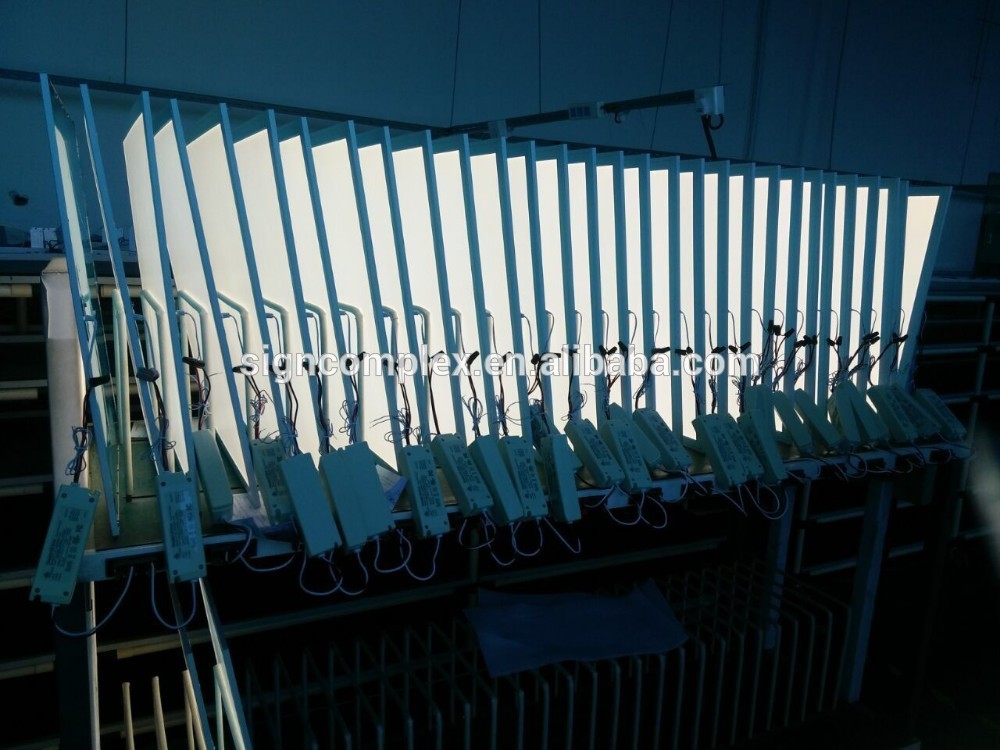 2x4 led flat panel lighting/square led panel light