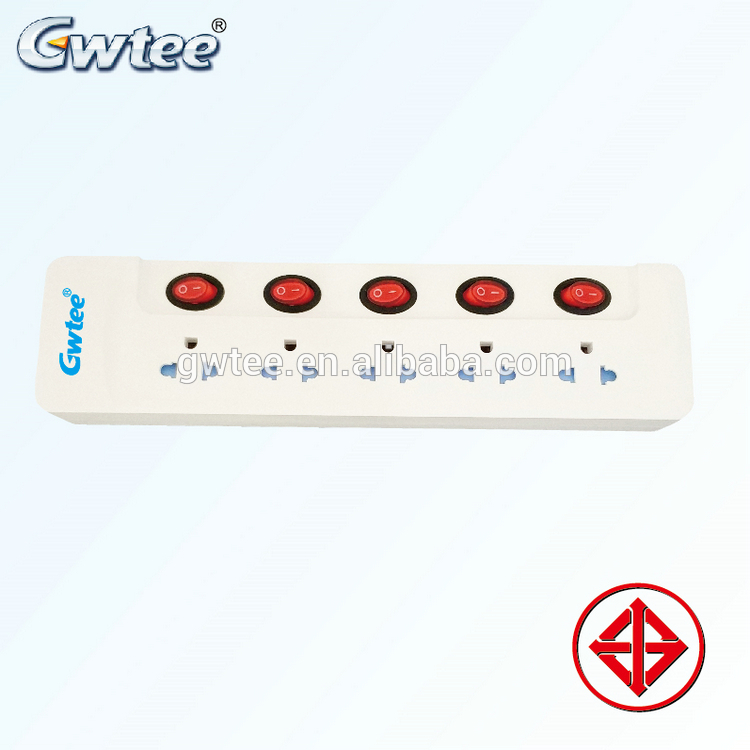 China manufacturer wholesale 220-250V TISI extension socket