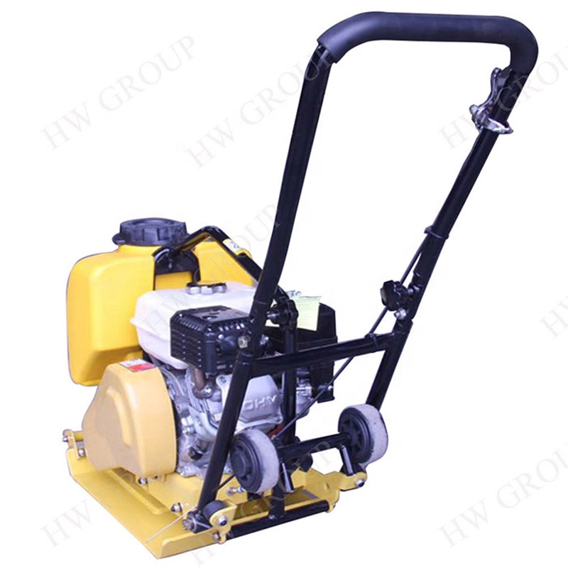Hand starting mode 5.5HP forward low graving point plate compactor