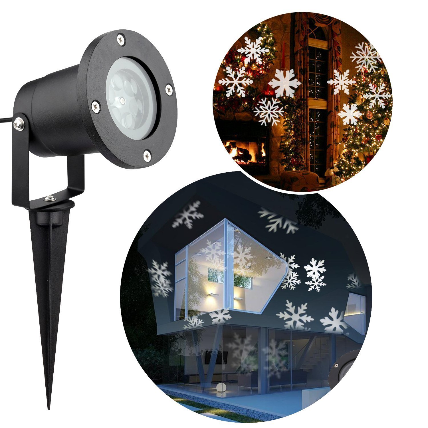 New design multicolored projector light multicolor christmas projector multi-color led landscape light