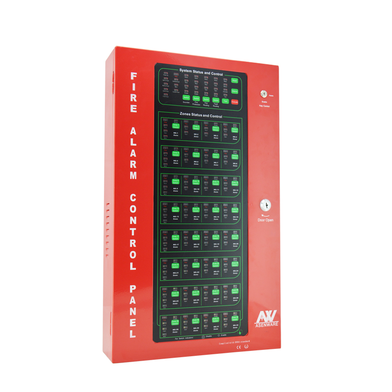 Two-wire Network 20 Zones 24V conventional Fire Alarm control panel