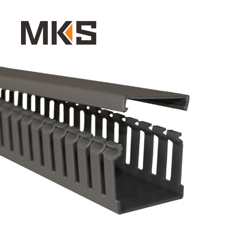 slotted cable trunking 3 channels pvc cable duct swimming trunks