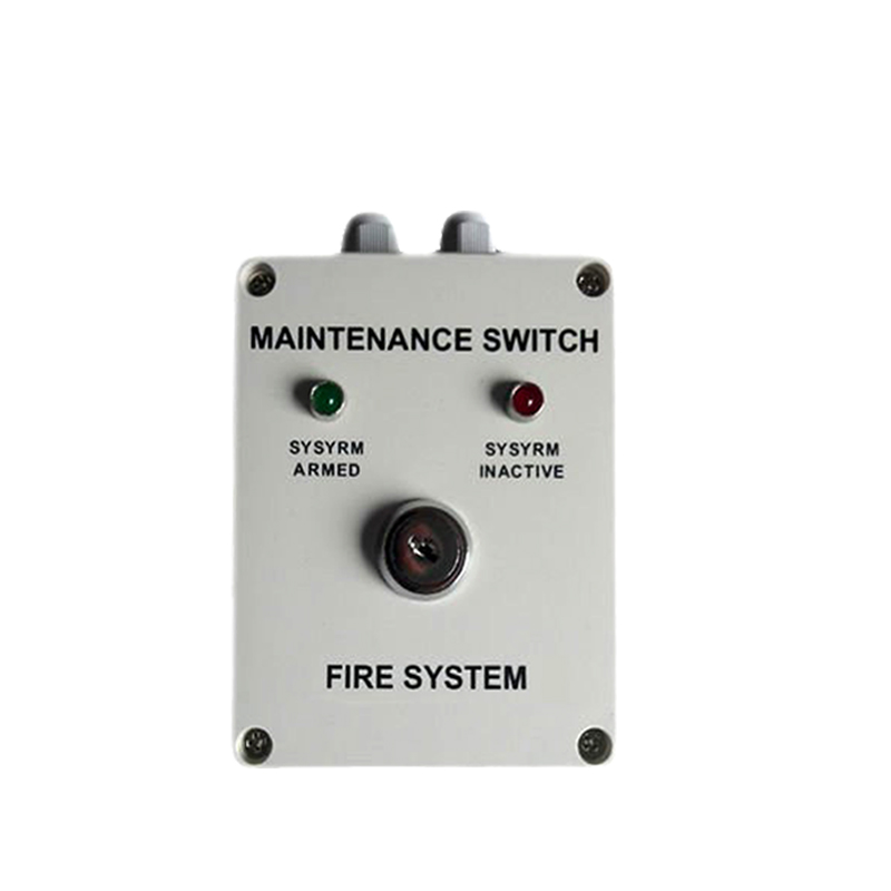 Automatic fire extinguisher control system maintenance Switch