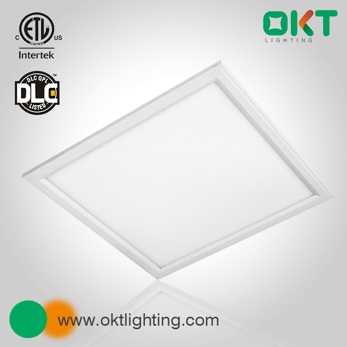 OKT 2*2 FT LED Surface Mounted Ultra Thin Panel Light 600*600mm 27W 0-10V Step Dimming