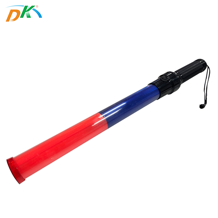 Signal control PVC material traffic  led light warning wand baton