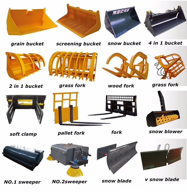 Chinese Wheel loader price loader wheel Multifunction Wheel loader