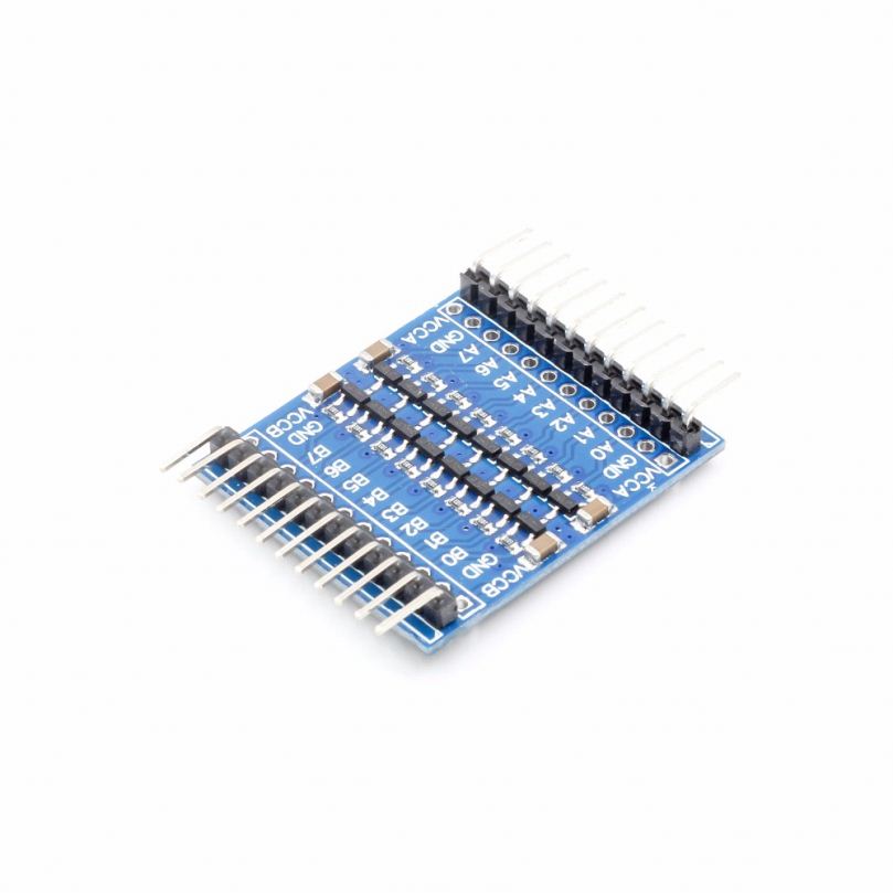 8 channel level conversion module two-way conversion between 3.3V and 5V IO access 5V sensor for Pi