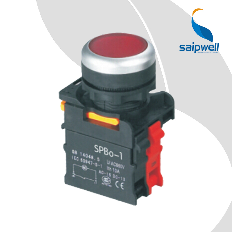 SAIP/SAIPWELL New Illuminated Momentary Push Button Switch