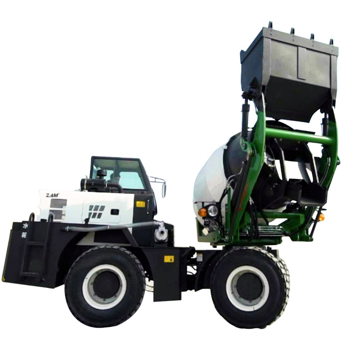4m3 mobile self loading concrete mixer truck price