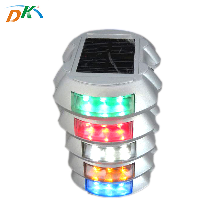 DK LED waterproof solar aluminium cat eyes led blinking  road marker