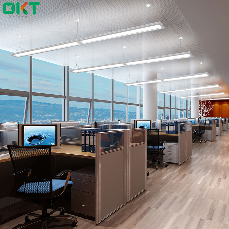 4FT linkable anti-glare led linear office light ugr<19 from Shenzhen