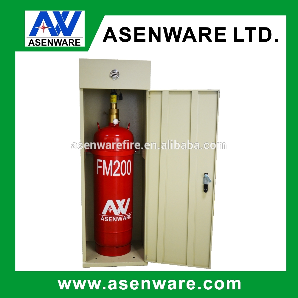 ASENWARE cabinet fire extinguisher clean agent fm200 fire fighting system