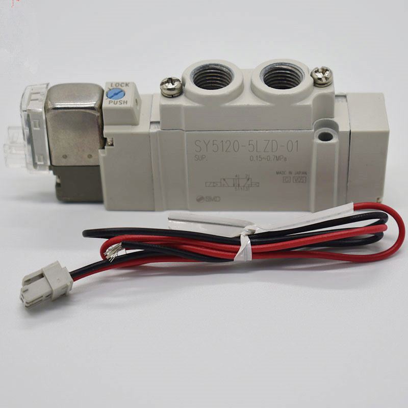 genuine original   solenoid valve SY5220-5LZD-C6  SY5120/5220/5320-4/5/6LZ/LD/LZE/LZD-01-C4-C6-C8