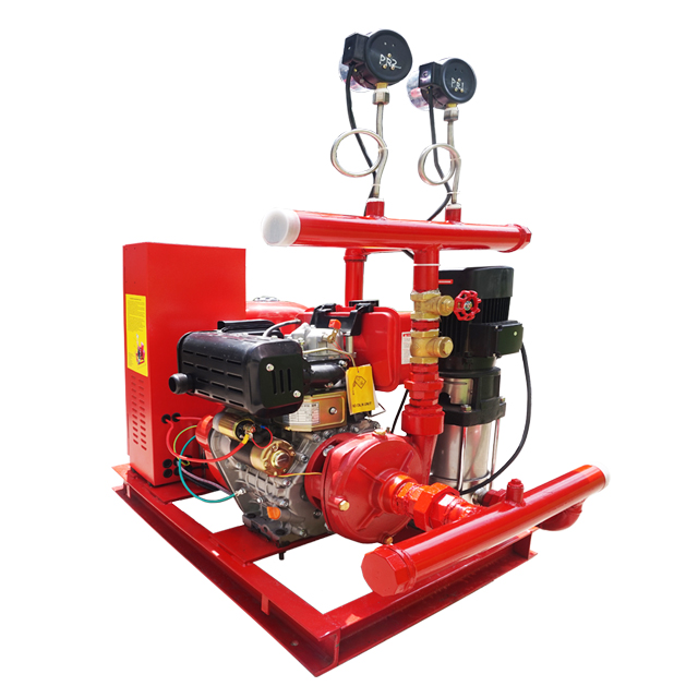 fire motor water pump