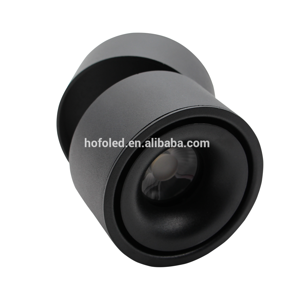 7w cob mini led downlight round rotated folder downlights and track lights