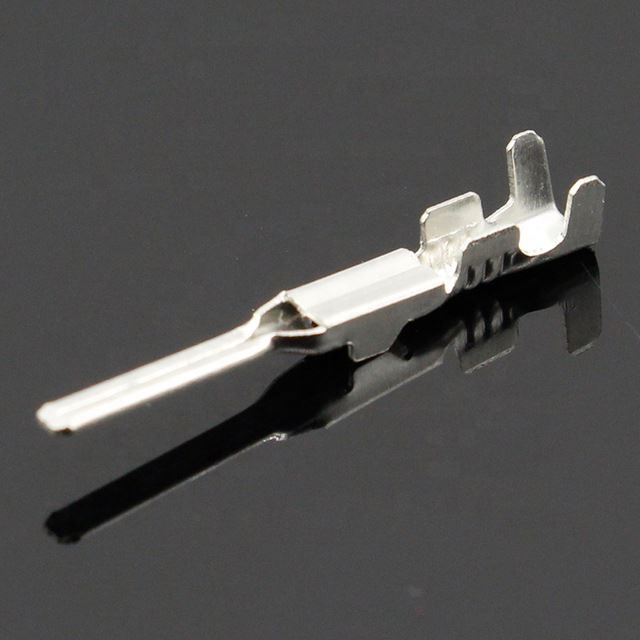 crimp male terminals for automotive waterproof connector