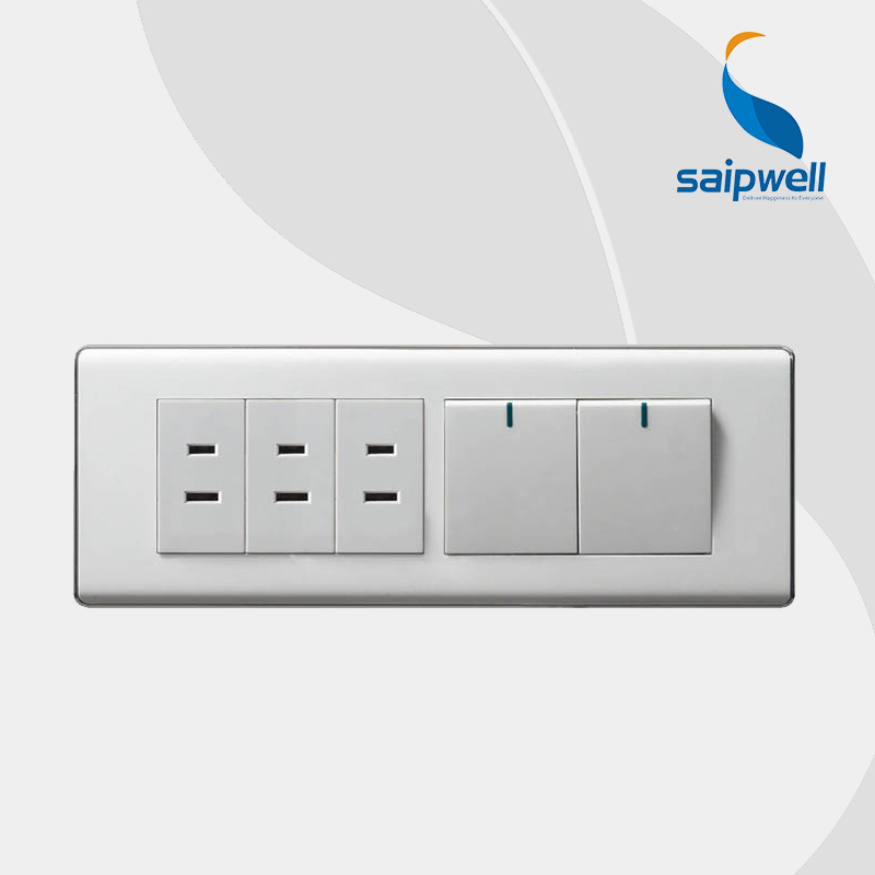 SAIP/SAIPWELL House Type High Quality New Design Hot Sale 16A Wall Socket European