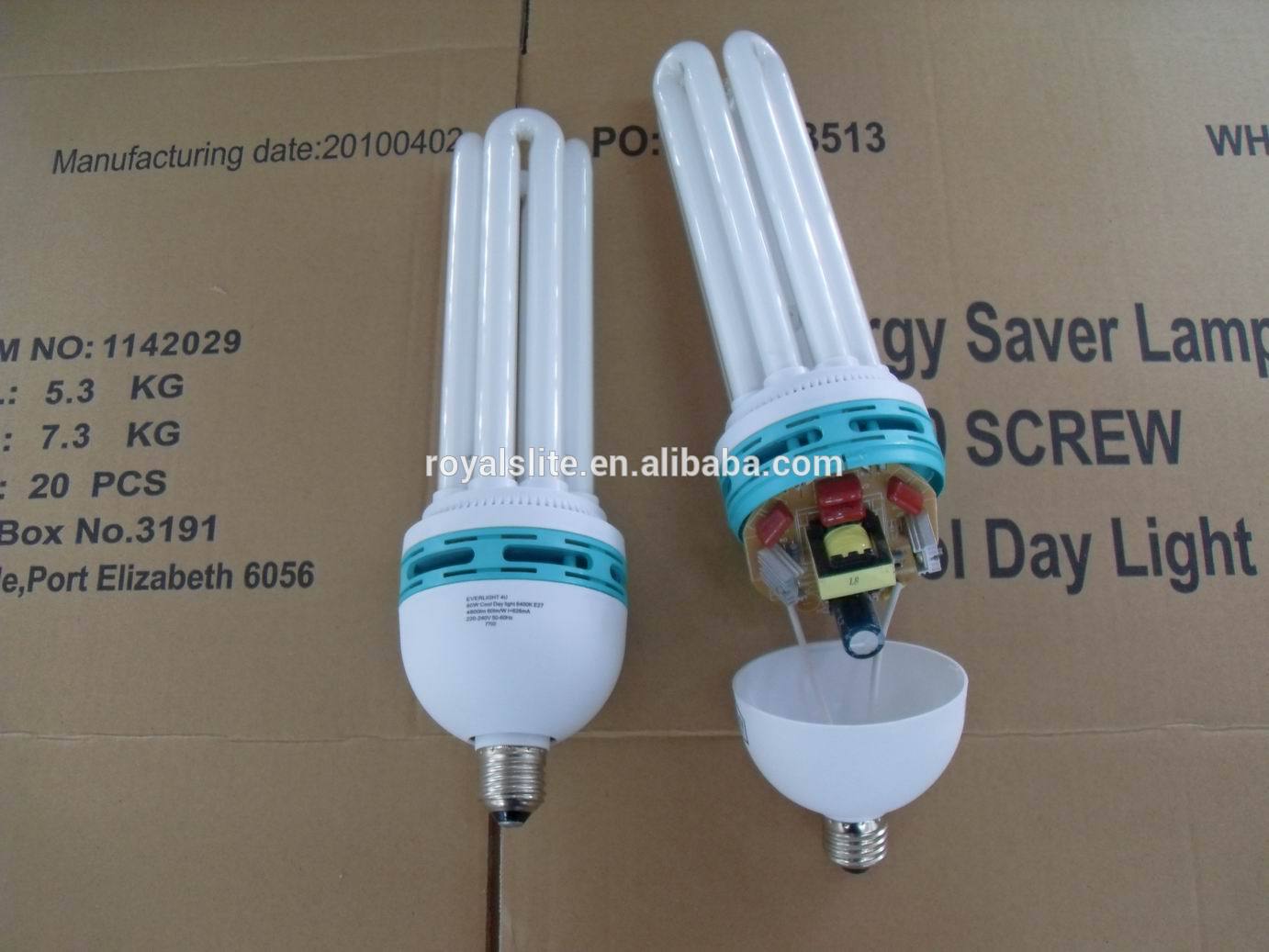 4U energy saving lamp 15/18/23/25 watt cfl light