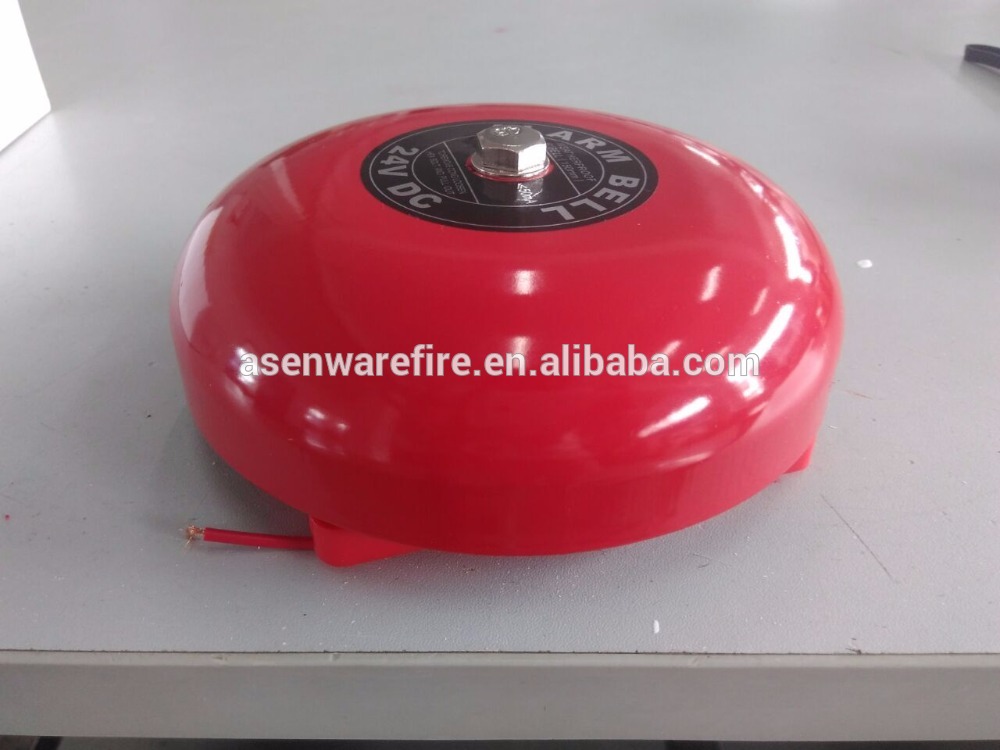 8 inch fire bell high quality 24v DC electric fire alarm bell/industrial alarm bell