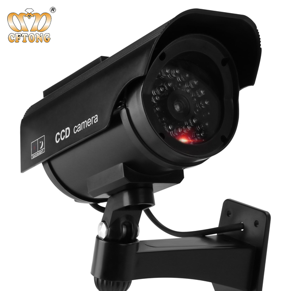 Solar Energy Powered CCTV Camera Dummy Camera