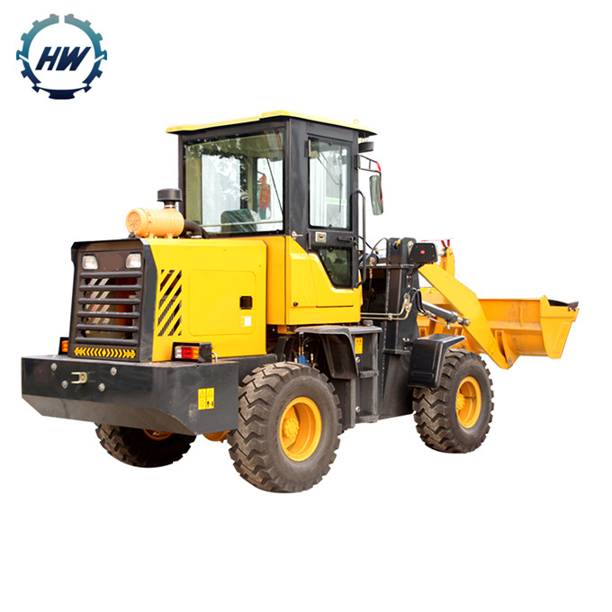 New condition 1.8 ton small wheel loader mini front end loader for sale